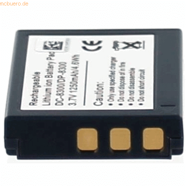 k.A. Akku für Traveler DS8330-01 Li-Ion 3,7 Volt 1000 mAh schwarz
