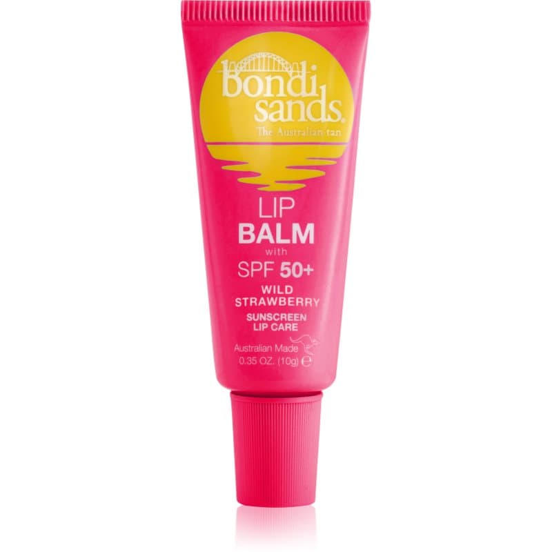 Bondi Sands SPF 50+ Lip Balm schützendes Lippenbalsam SPF 50+ mit Duft Wild Strawberry 10 g