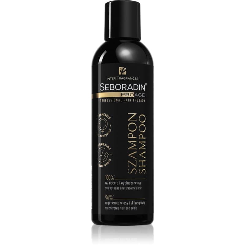 Seboradin Pro Age Stärkendes Shampoo für schwaches Haar mit Neigung zu Haarausfall 200 ml