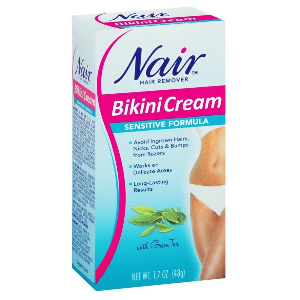 Nair, Haarentfernungscreme, Bikinizone, Sensitive Formel, 1,7 oz (48 g)