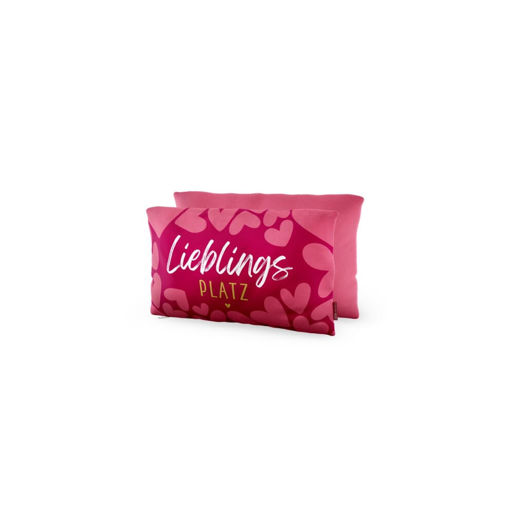LaVida Kuschelkissen für Dich Lieblingsplatz (Herz)