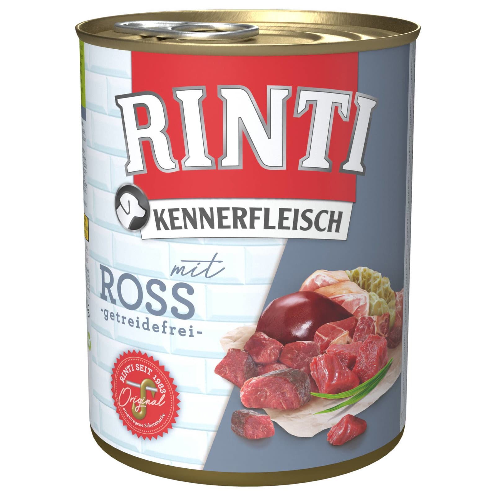 RINTI Hundefutter, Ross, 800g