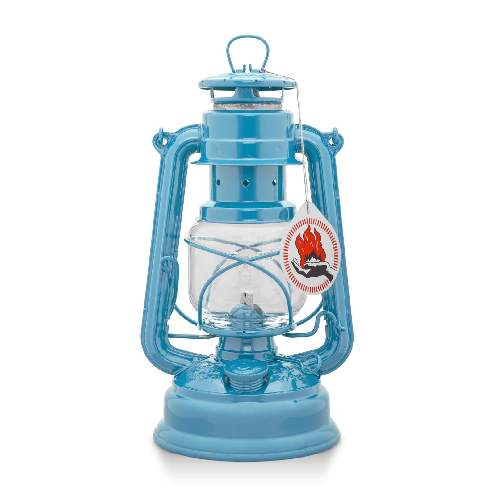 Sturmlaterne 'Baby Special 267', blau, 26,5 x 13,5 x 15 cm