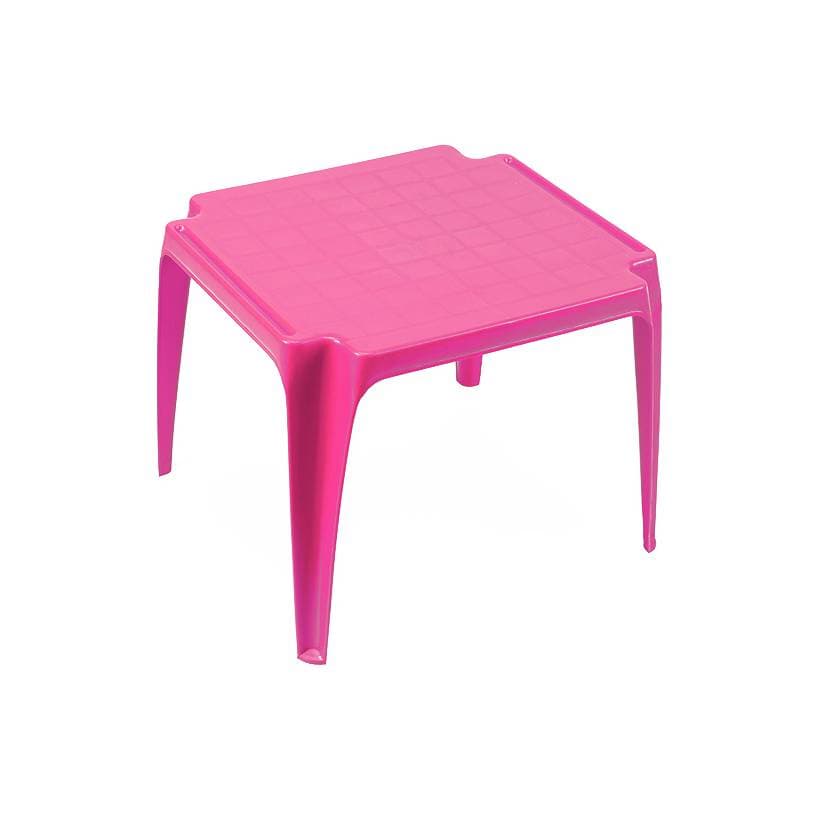 Kindertisch pink, ca. 50x50 cm