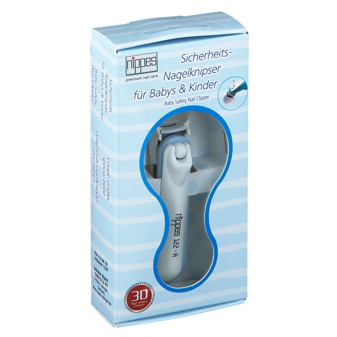 Nippes Veiligheidsnagelknipper voor Baby N122 1 St Nagelknipser