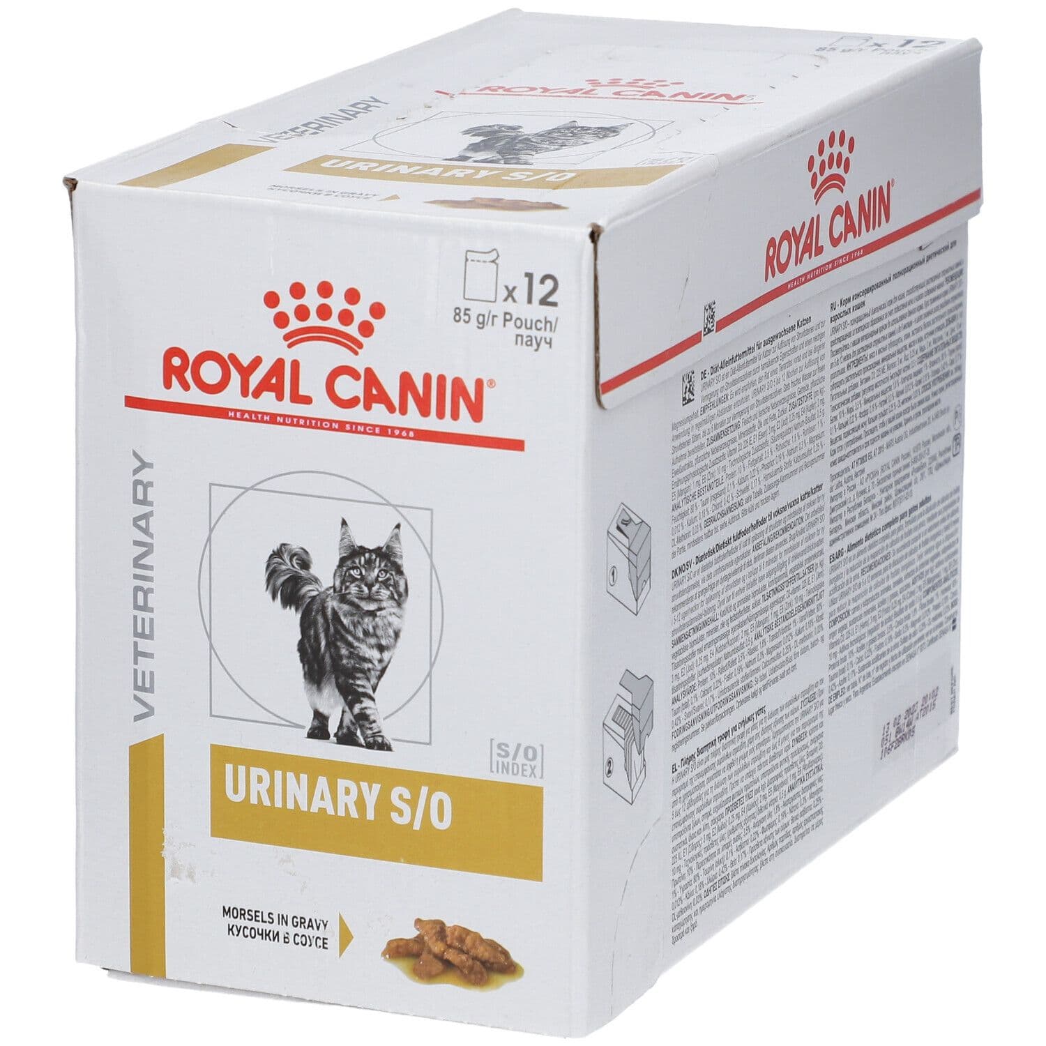 Royal Canin Feline Urinary S/O Morsel Gravy Wet 12x85g 12x85 g Futter