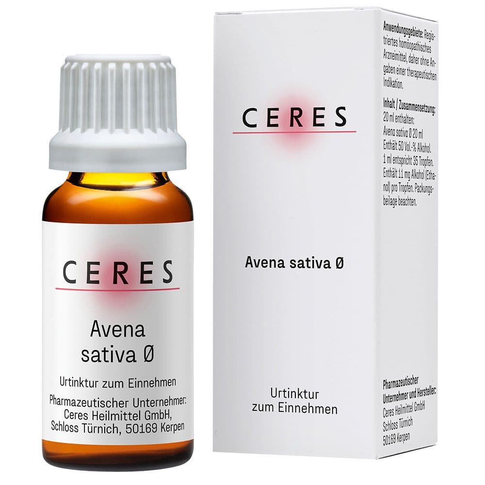 Ceres Avena sativa Urtinktur 20 ml Tropfen