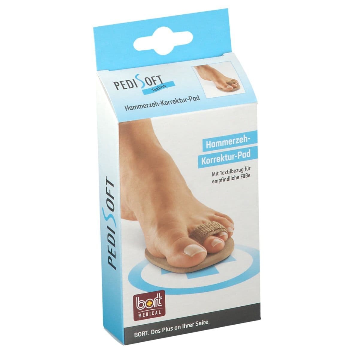 Bort PediSoft TexLine Hamzeh Korrektur Pad large 1 St Bandage(s)