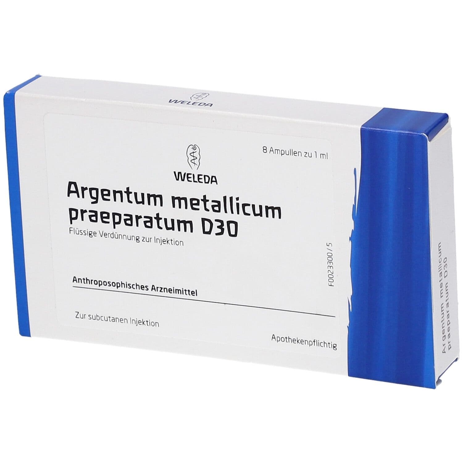 Argentum Metallicum praeparatum D 30 Ampullen 8 St