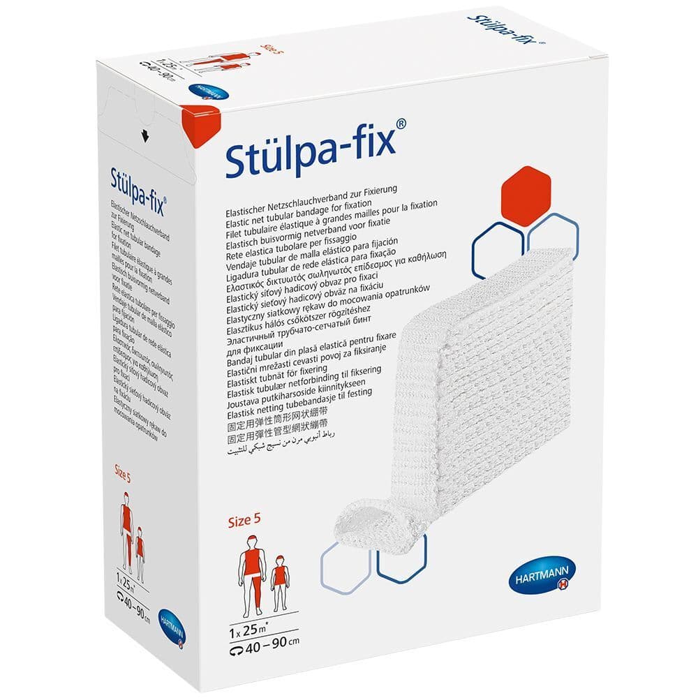 Stülpa Fix Gr.5 Kopf/Kdr.Rumpf 25 m Netzschlauchv. 1 St Verband