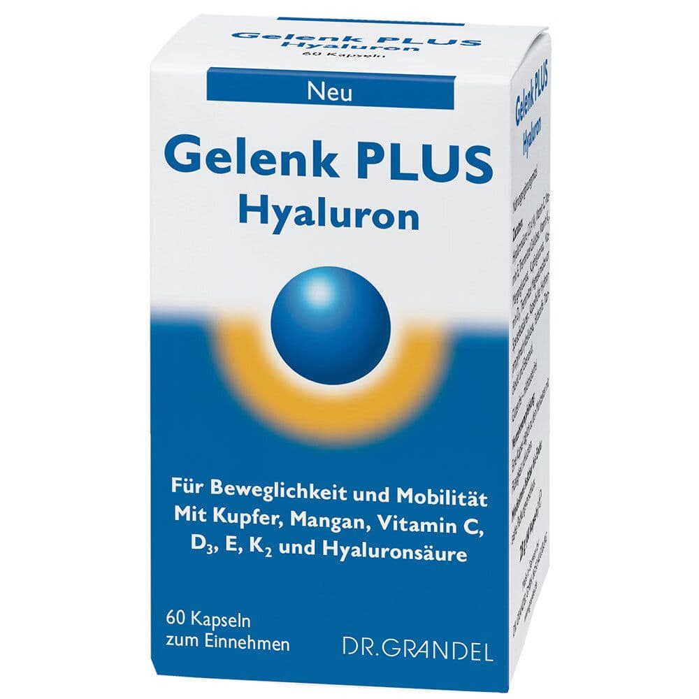 Grandel Gelenk Plus Hyaluron Kapseln 60 St