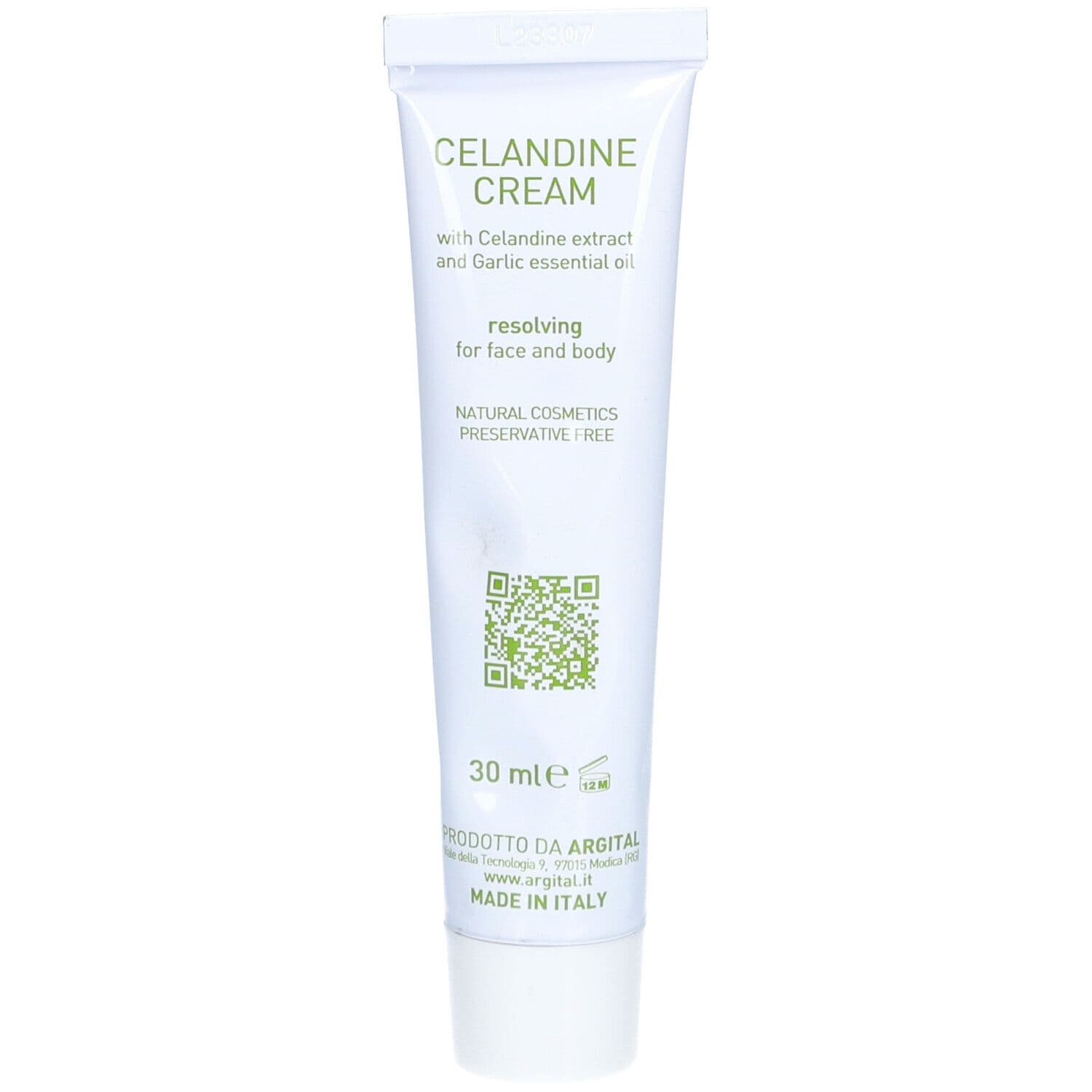 WARZENKRAUT-Schöllkraut Creme Argital 30 ml