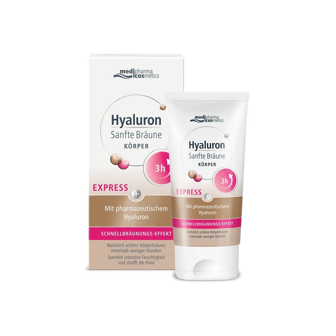 Hyaluron Sanfte Bräune Express Körpercreme 150 ml Creme