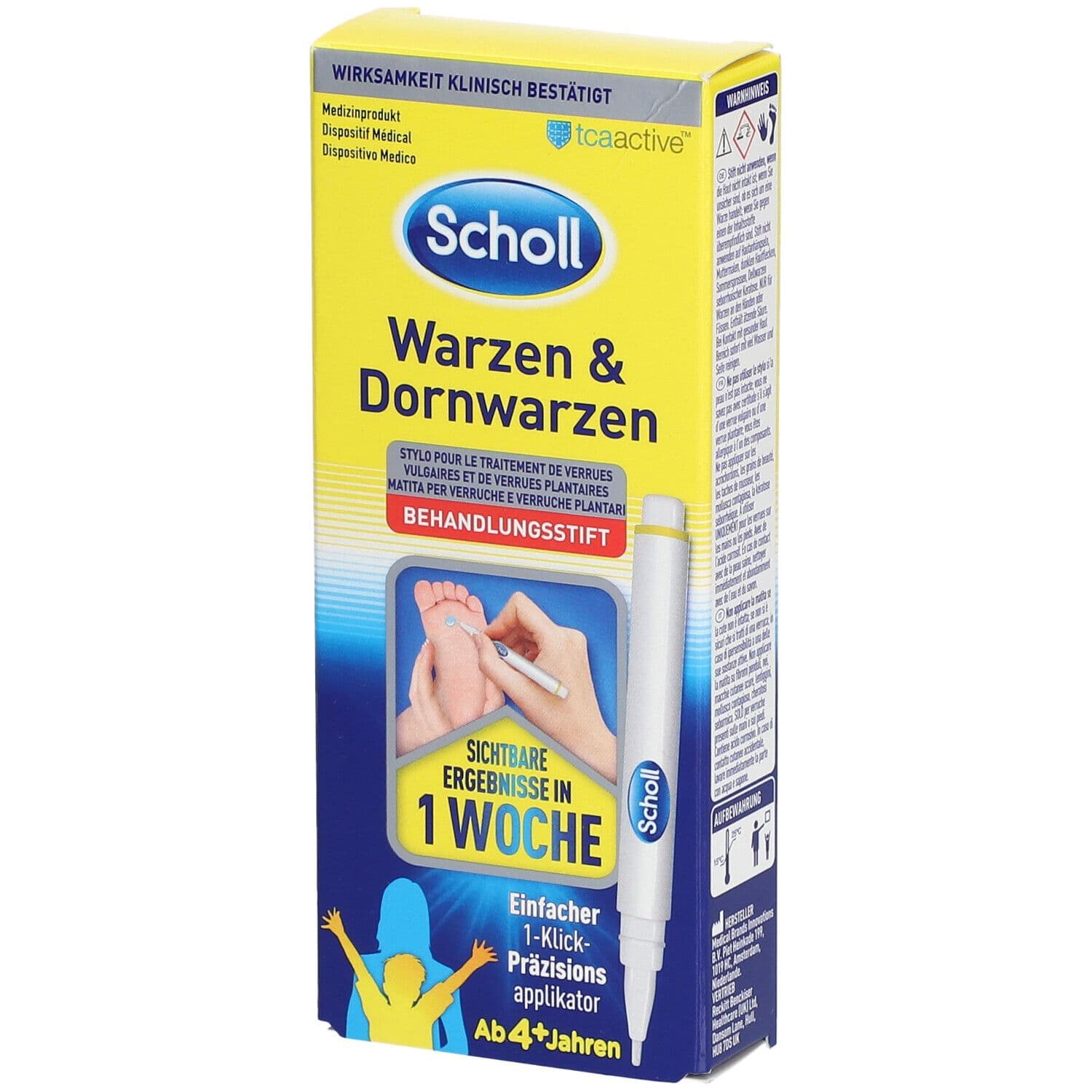 Scholl Warzen & Dornwarzen Behandlungsstift 2 g Stifte