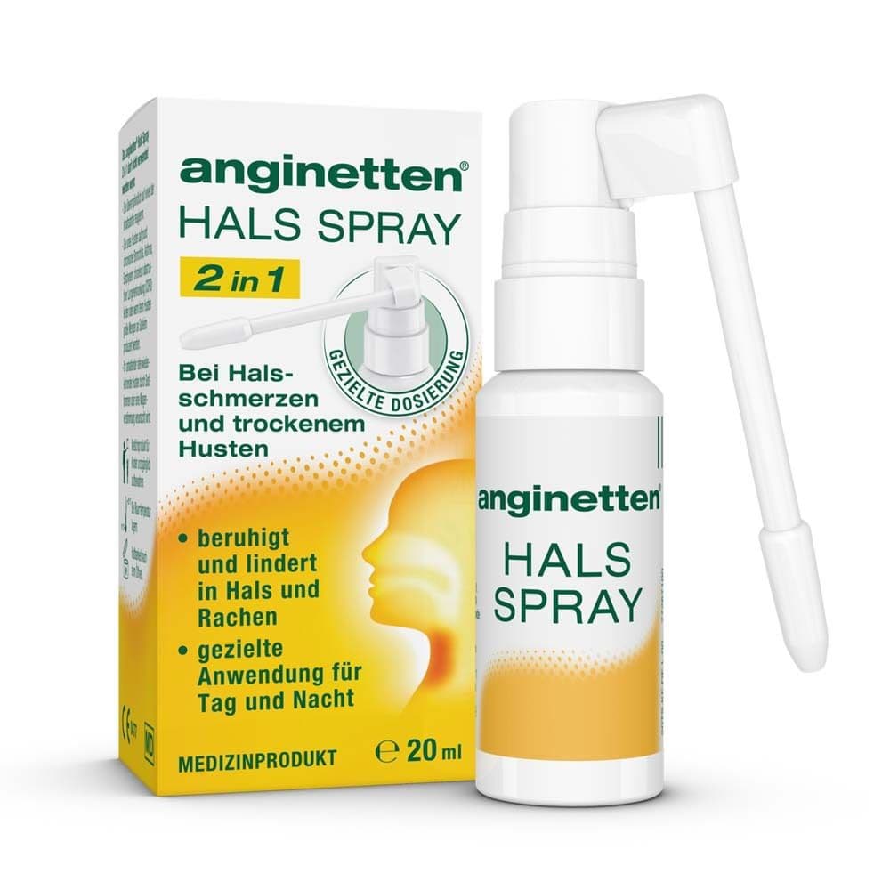 Anginetten Halsspray 2in1 Erw. 20 ml Spray