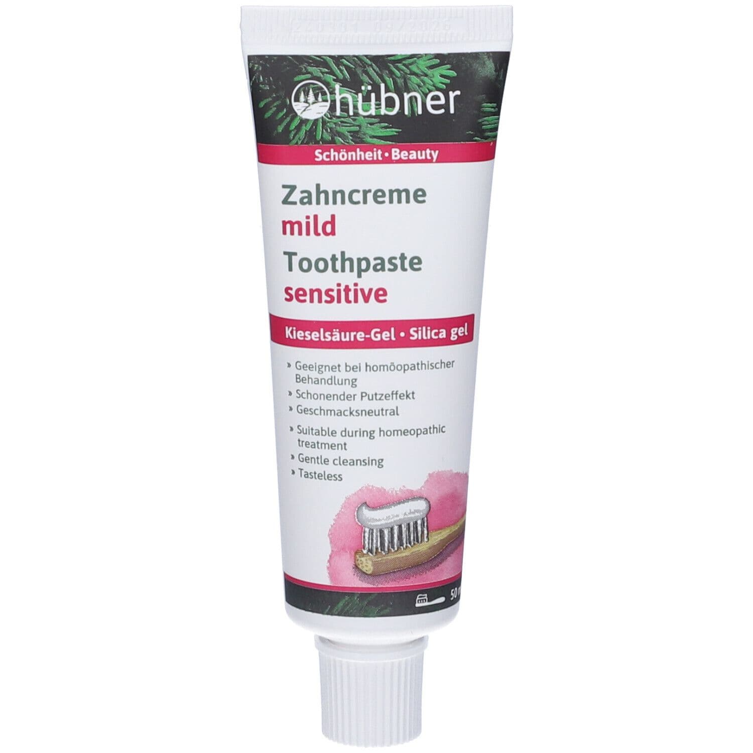 Hubner Dentif Silic S/Menta50G 50 ml Zahnpasta