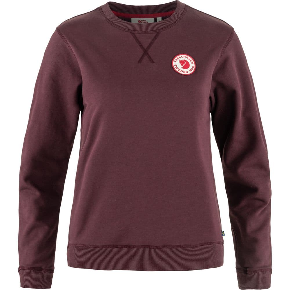 Fjällräven 1960 Logo Badge Sweater Damen Pullover port XL