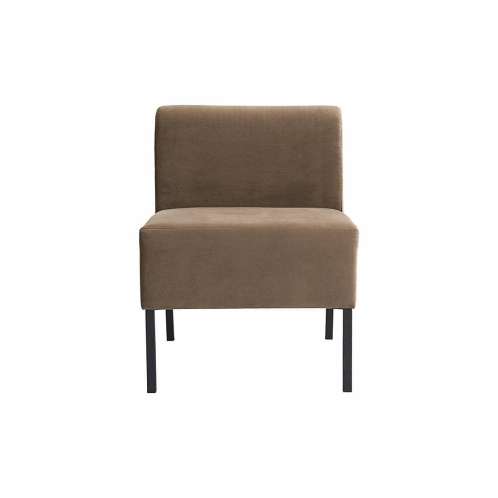 House Doctor Fest Sofa braun 1-Sitzer
