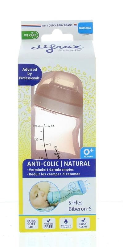 Difrax S-Flasche naturrosa 170 Ml (170 Ml)
