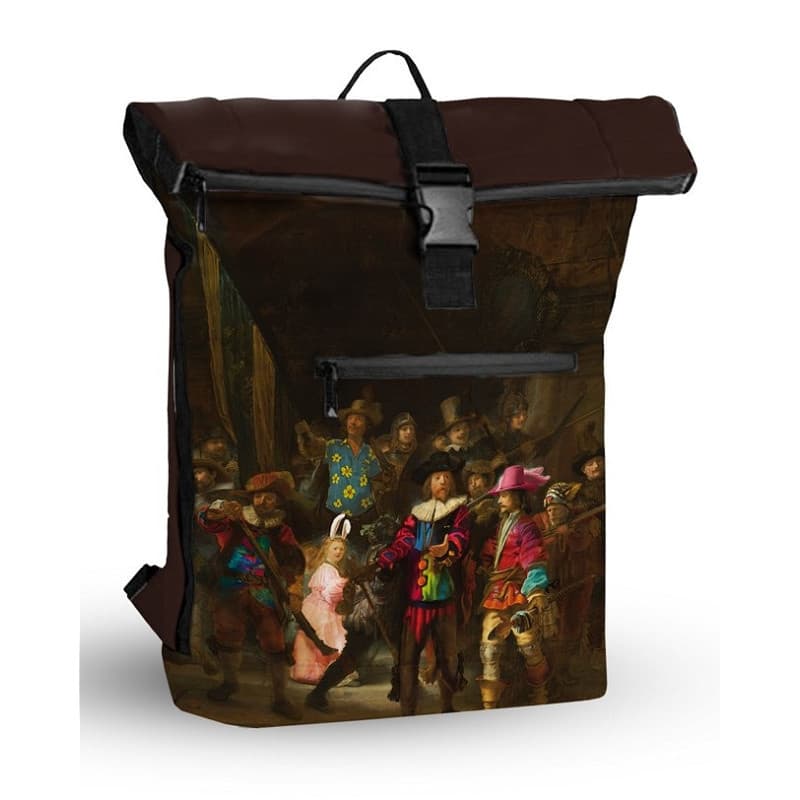New Rebels Mart Arts New York Nachtwacht Rolltop Rucksack 16L