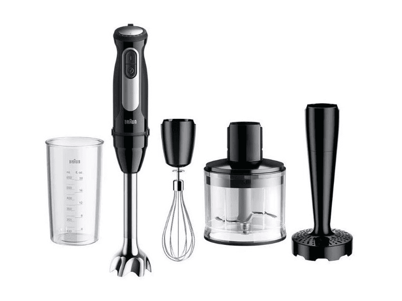 Braun MQ55307M Stabmixer-Set MultiQuick 5 Pro, schwarz