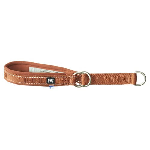 Hurtta Zug-Stop-Hundehalsband Casual half choke collar ECO cinnamon