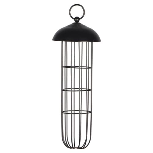 Duvo+ Gartenvögel Futterspender Metallgitter schwarz
