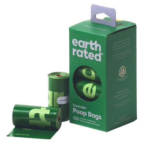 Earth Rated Kotbeutel Lavendel - 8 x 15 Stück