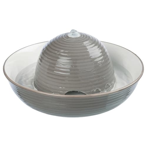 Trixie Trinkbrunnen Vital Flow 1,5 l grau/weiß für Katzen