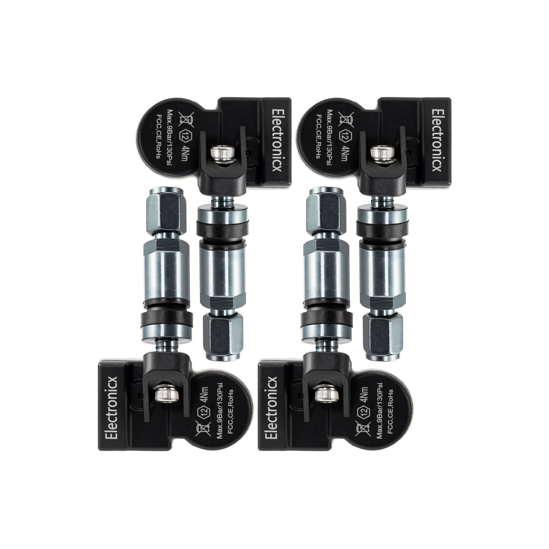 RDKS Sensor Metallventil Gunmetal ? Nissan Primera (P12) 01.2002 - 06.2013 ? Reifendruck TPMS ? Reifendrucksensor TPMS