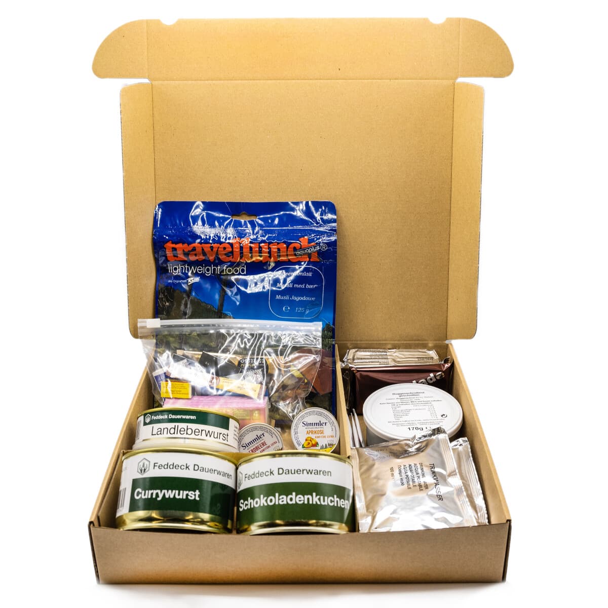 Feddeck EPa Typ 28 - Rinderroulade-Schokoladenkuchen-Landmettwurst