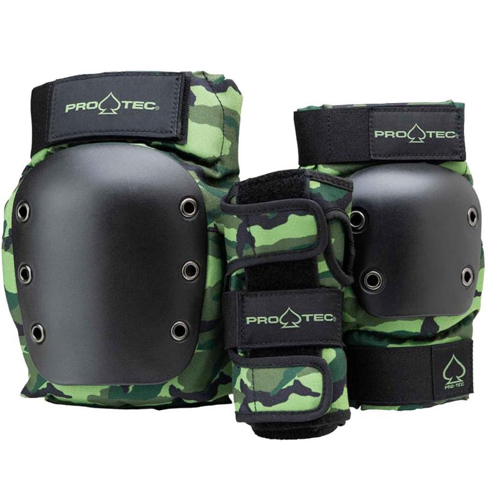 Pro-Tec Street Gear 3-Pack Open Back Black
