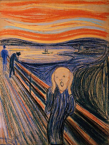 Munch, Edvard - Der Schrei. 1895
