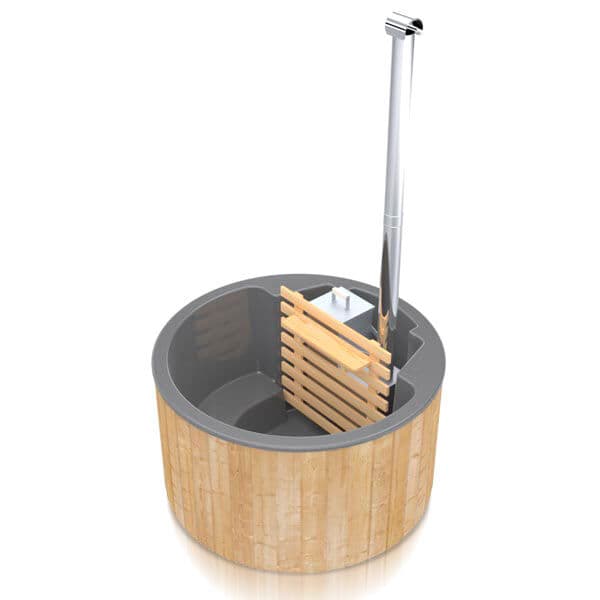 Fjordholz Rund Linus 2 - Kleiner Hot Tub aus Holz