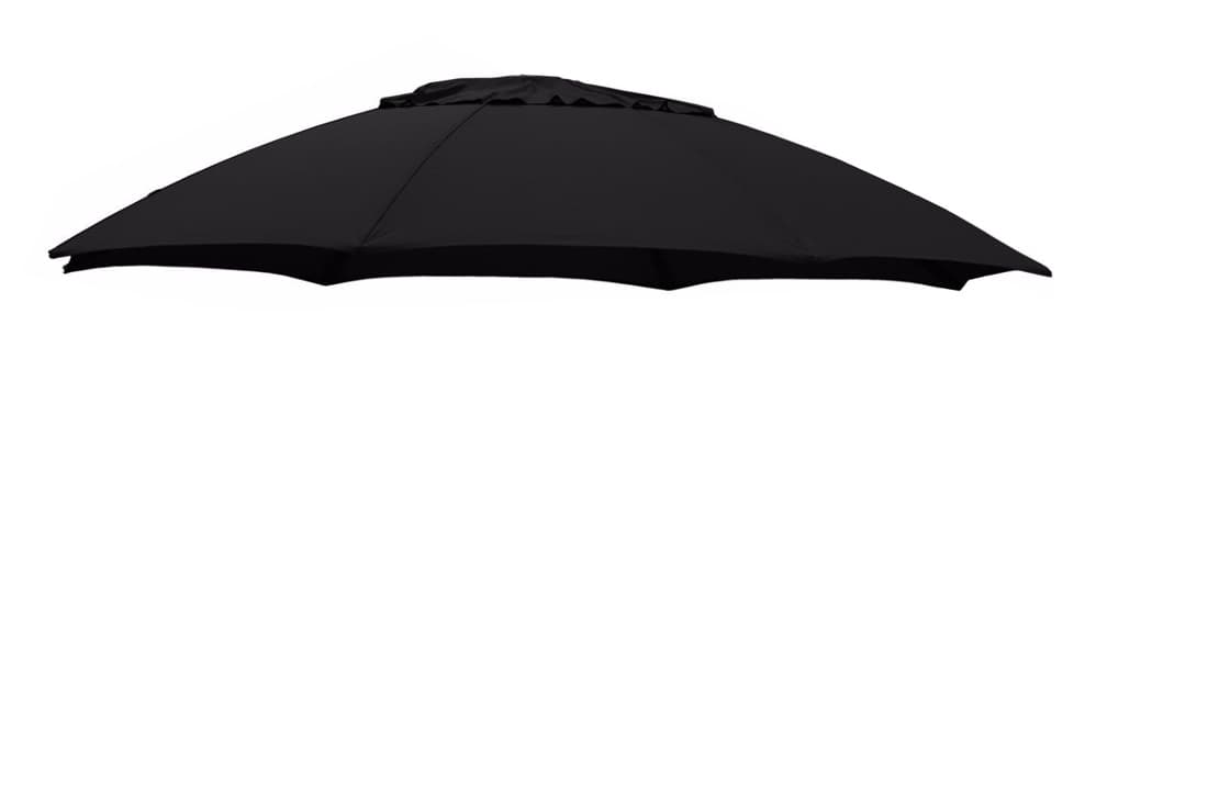 Sun Garden Easy Sun Ersatzbezug 375 cm - schwarz B078 - Modell KD