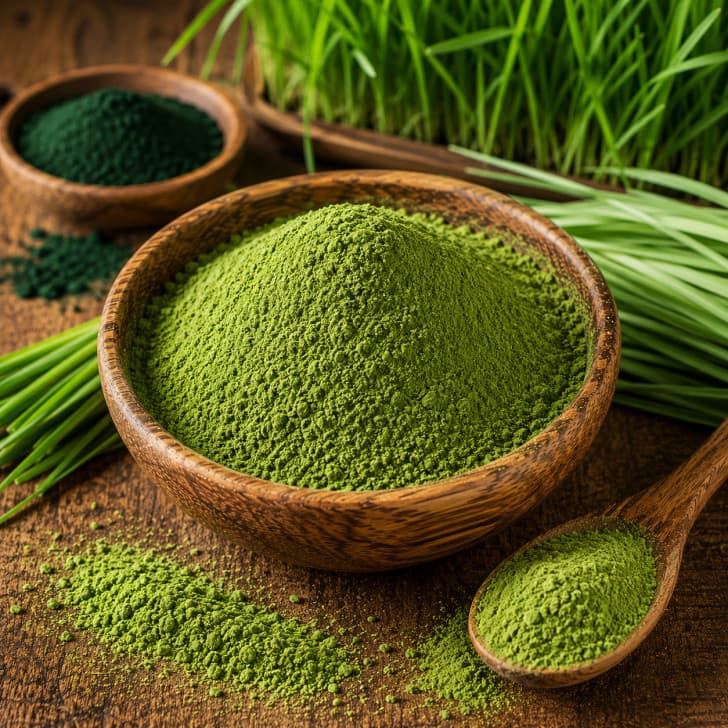 SUPER GREEN - Green Smoothie Powder, grünes Smoothie Pulver mit Weizengras Gerstengras und Spirulina (Green Smoothie Powder) 1 kg