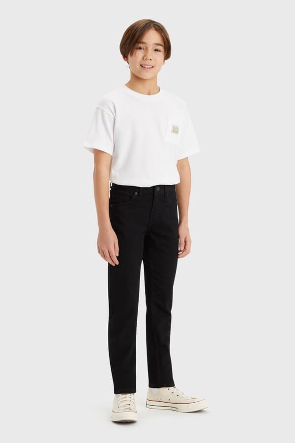 Levi's 510 Skinny Fit Jeans für Teenager - Herren - Schwarz / Schwarz