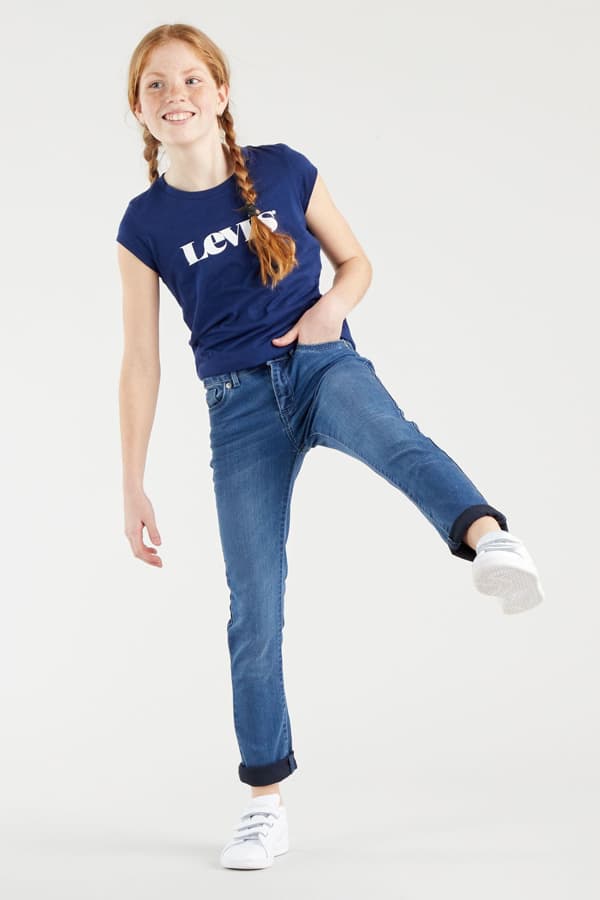 Levi's 710 Super Skinny Jeans für Teenager - Damen - Blau / Blau