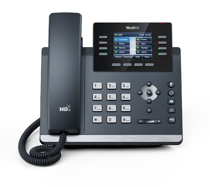 Yealink SIP-T44U IP-Telefon Grau 8 Zeilen LCD WLAN SIP-T44U