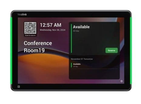Yealink RoomPanel Plus E2 25,6 cm (10.1") 1280 x 800 Pixel LCD 1303196