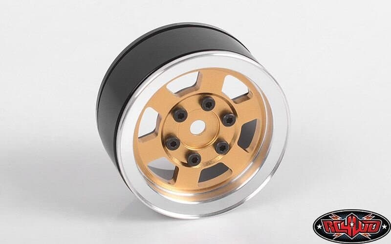 Six-Spoke 1.55 Single Internal Beadlock Felgen Gold