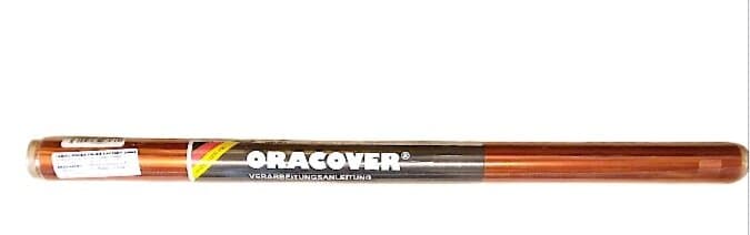 Oracover Breite 60cm, Länge 2m in transparent orange