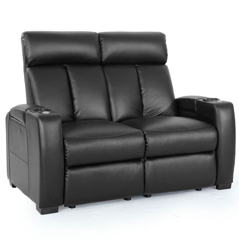 Zinea Kinosessel Comfortline Action Premiumleder (2er Loveseat Premium Leder Rot)