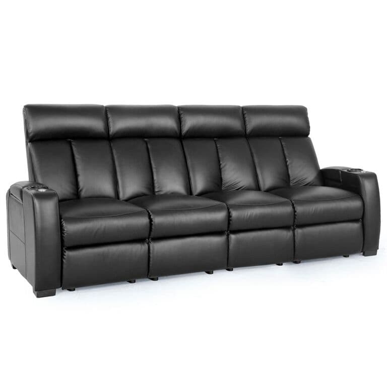 Zinea Kinosessel Comfortline Action Premiumleder (4er Sofa Premium Leder Blau)