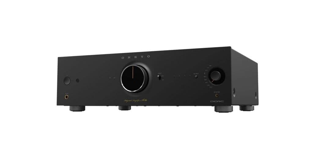 Onkyo A-50 -2 Kanal Netzwerk Verstärker (schwarz)