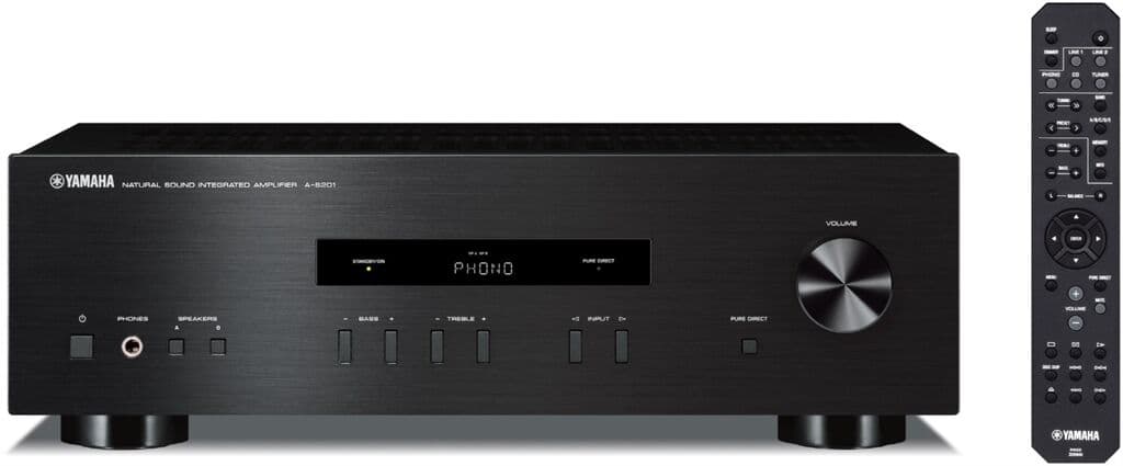 Yamaha A-S201 Stereoverstärker -Pure Direct (schwarz)