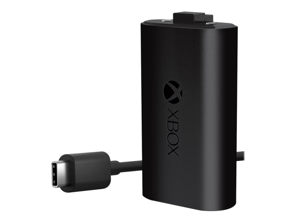 Microsoft Xbox One Play & Charge Kit, Ladesatz, Xbox One, Schwarz, Matt, Microsoft, Xbox One