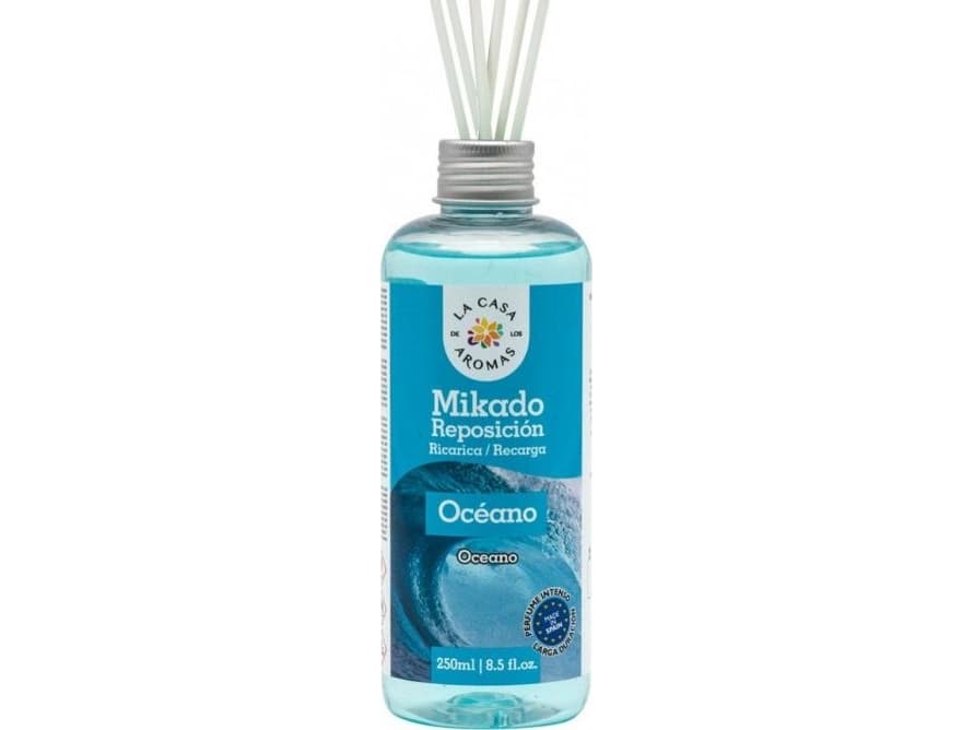LA CASA DE LOS AROMAS Mikado Duftöl Ocean Nachfüllung 250 ml
