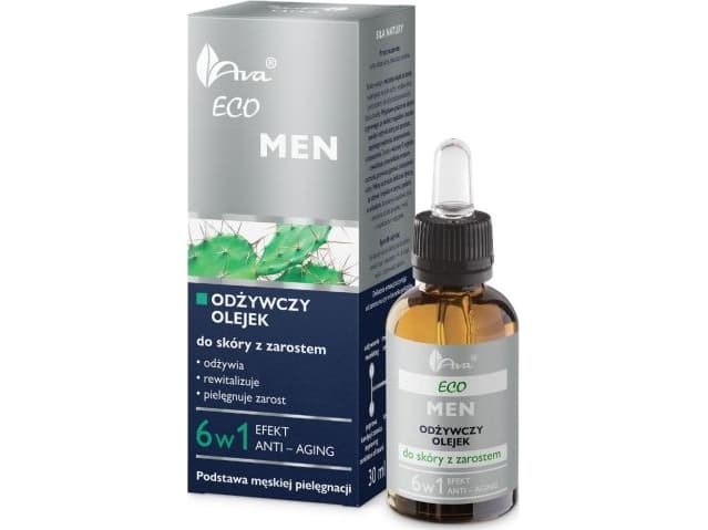 AVA Laboratorium Eco Men nährendes Bartpflegeöl für Männer 30ml