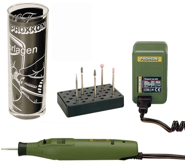Proxxon Micromot GG12 Graveringsapparat inkl. Tilbehør, Kuffert 11 dele 18 W